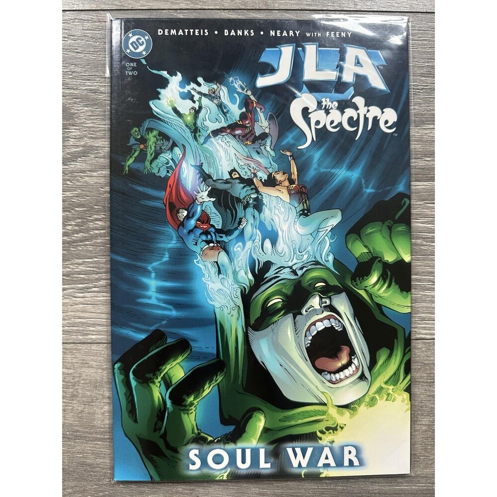 JLA The Spectre Soul War DeMatteis Danks Neary Feeny DC Comics PB Illustrated